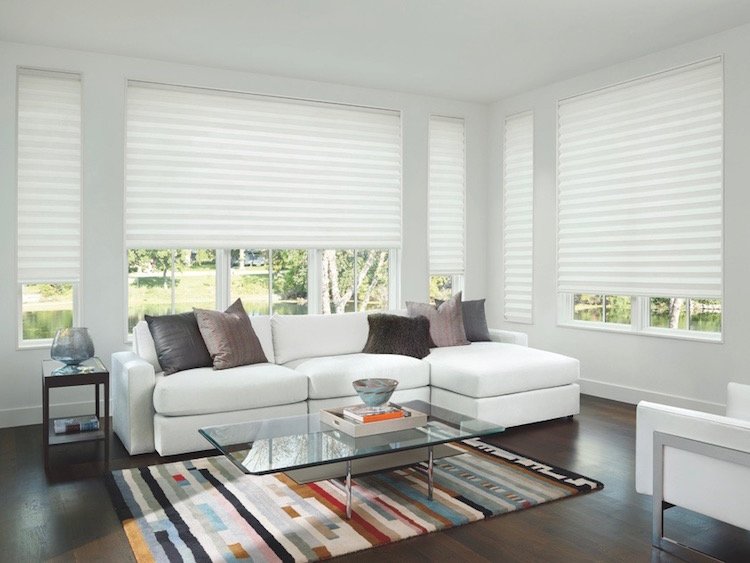Motorized Solera® Soft Shades, available at Brilliant Drapery Design in Los Angeles, CA