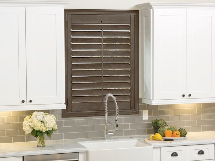 Classic Heritance® Hardwood Shutters are crafted from real wood.
