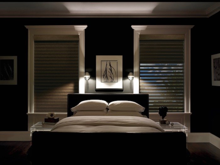 Silhouette® A Deux™ Window Shadings have an integrated roller shade.