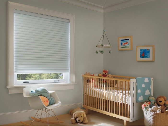 Sonnette™ Cellular Roller Shades with Room Darkening Fabric
