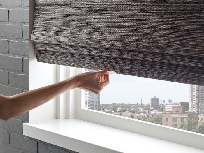 Provenance® Woven Wood Shades with LiteRise® operating system