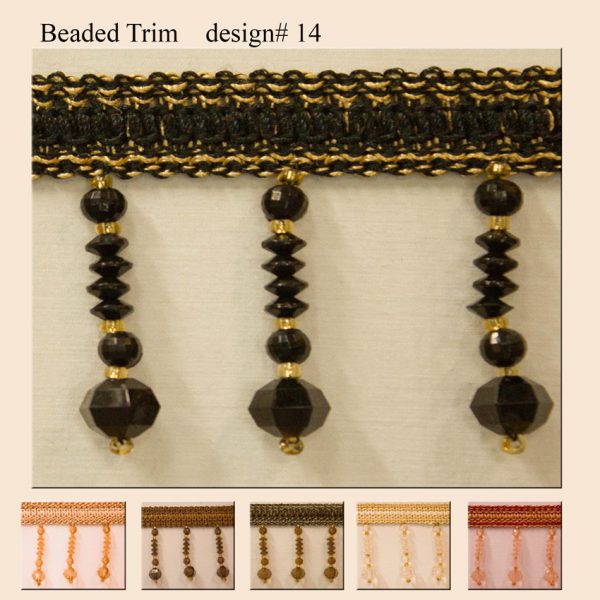 Beaded Trims Brilliant Drapery Design Inc.