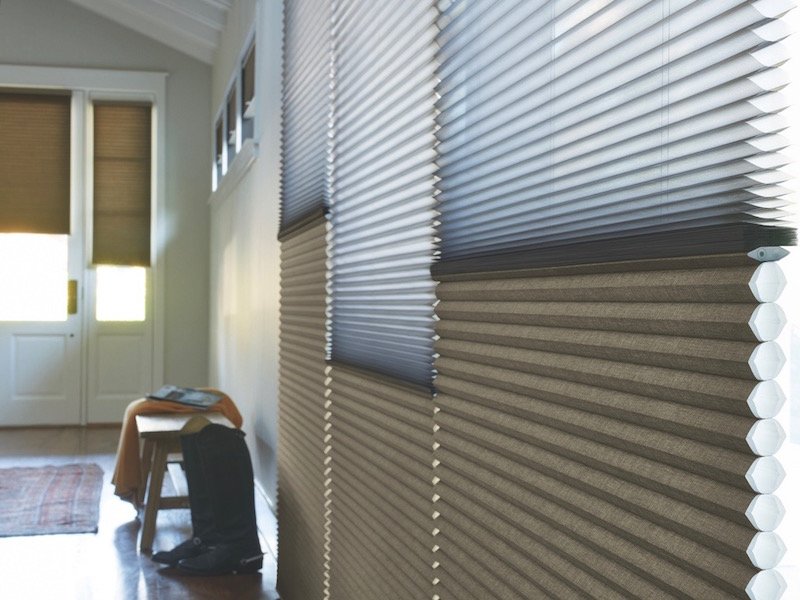 Duette® honeycomb shades with Duolite™