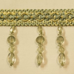 Trim Beaded Design 1 Green Blue