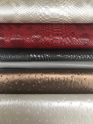 Vinyl fabric Faux Leather