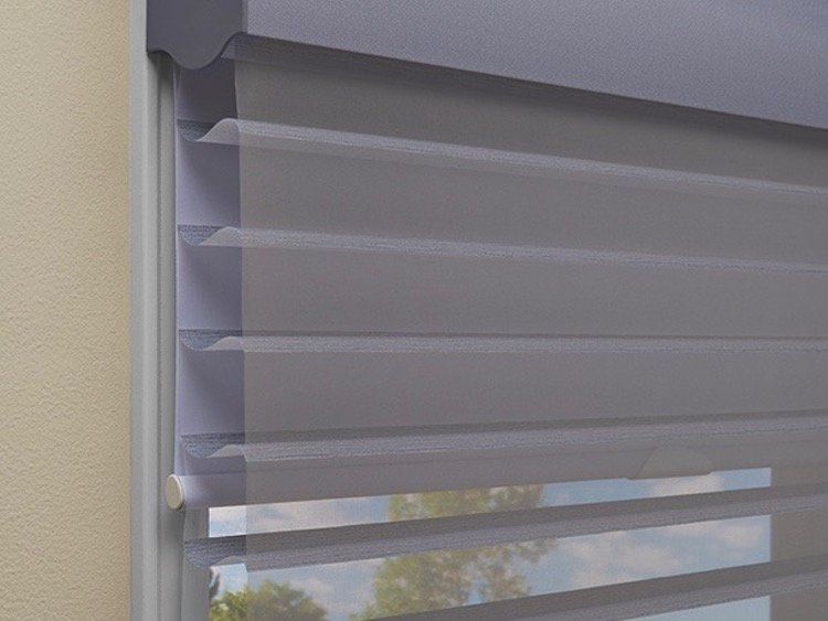 Two shades in one: Silhouette® A Deux™ window shadings