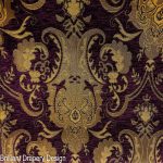 Chenille Fabric Purple Jane 1