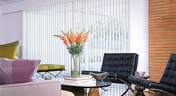 Fabric vertical blinds - Cadence