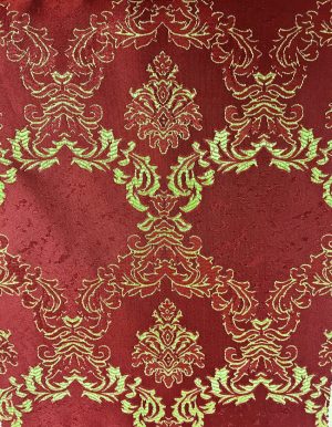 Jacquard fabric Red