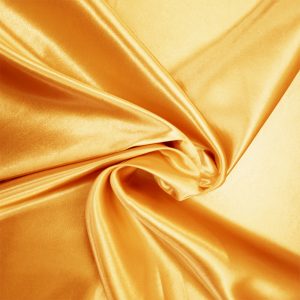 Satin Fabric Yellow