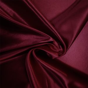 Satin Fabric Burgundy