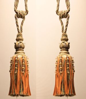 Tassel Decorative Orange Cream