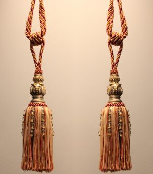 Tassel Decorative Red Cream