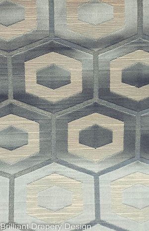 Slate Geometric Jacquard
