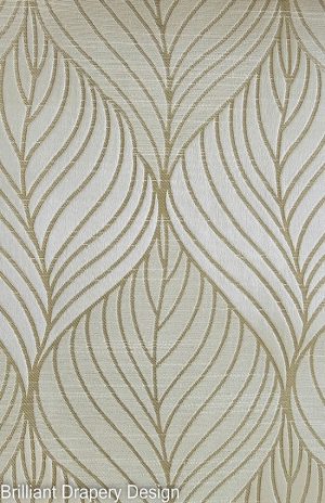 Jacquard Fabric Leaf Pattern