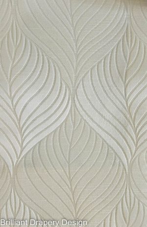 Jacquard Fabric Leaves Pattern