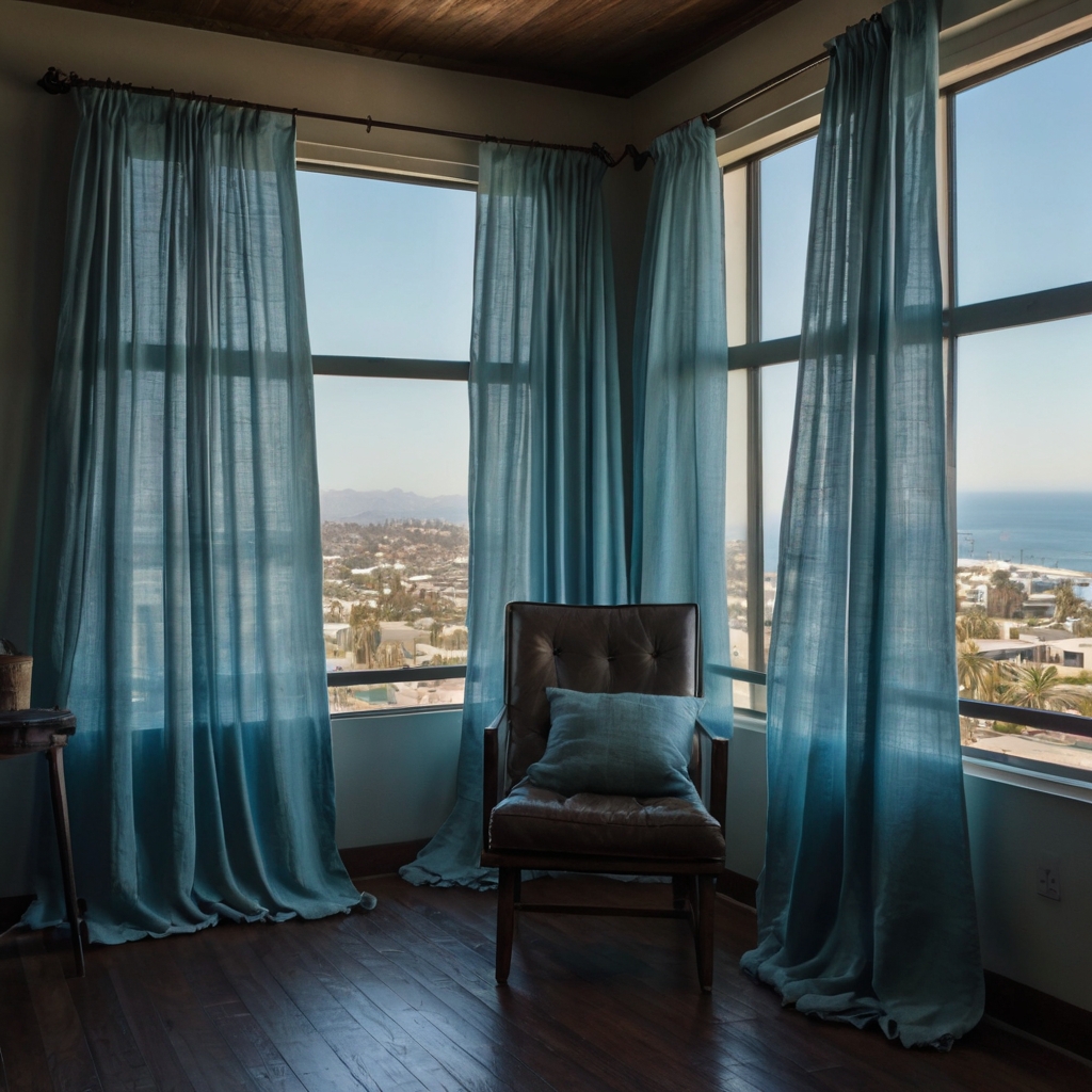 _modern_linen_curtains_San_Pedro_California