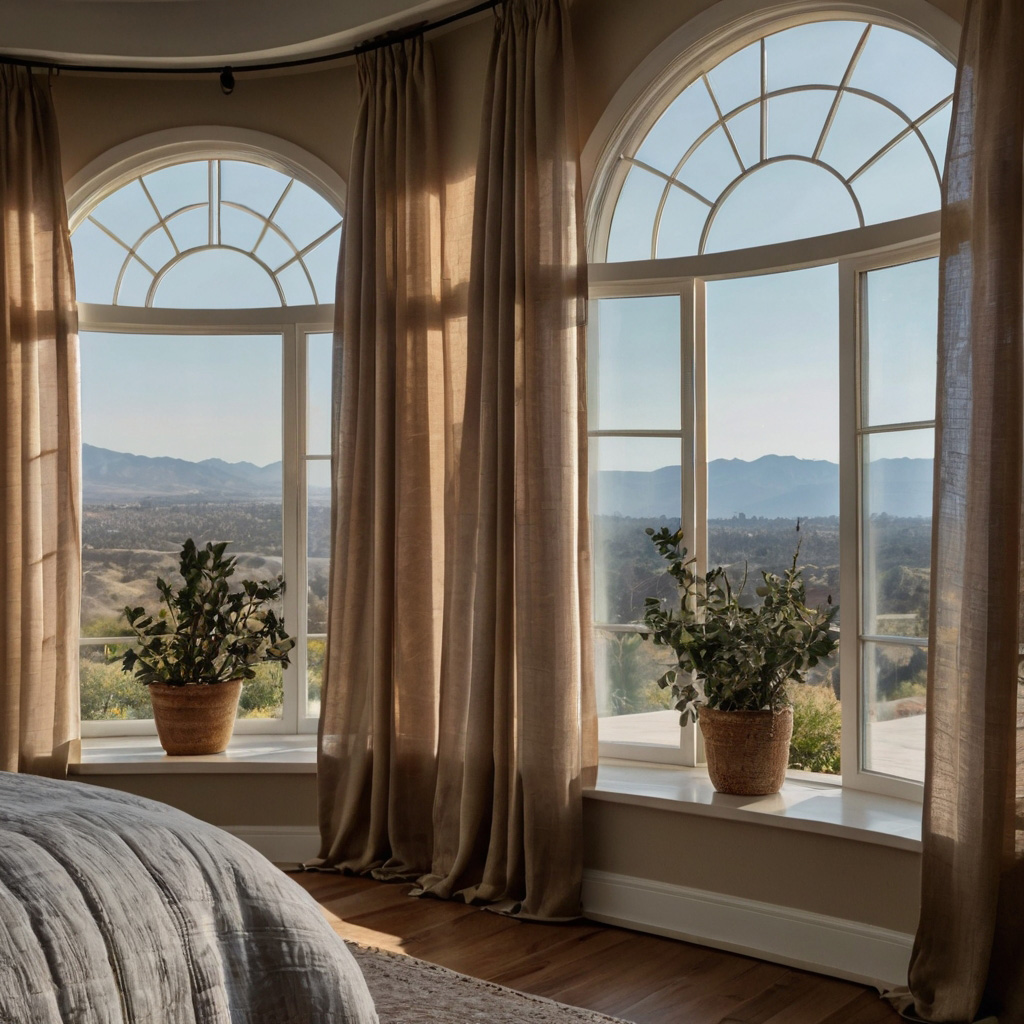 modern_linen_curtains_in_round_windows_California_