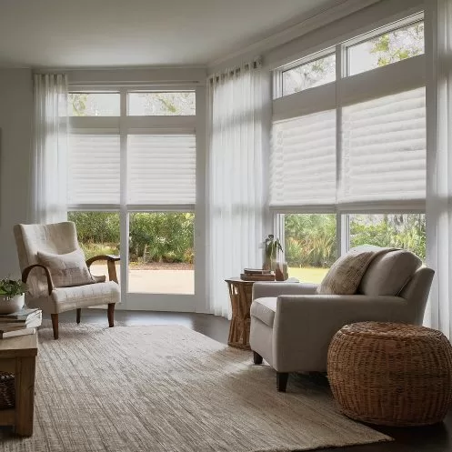 Custom shades & drapery