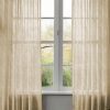 crushed sheer -creamcurtains