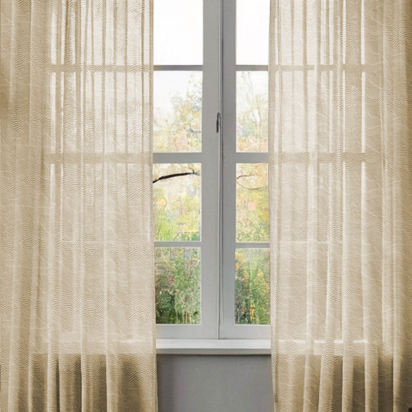 crushed sheer -creamcurtains