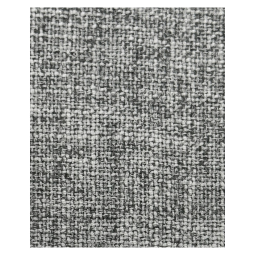 Linen look fabric Pumice with soft light grey tone and breathable matte weave