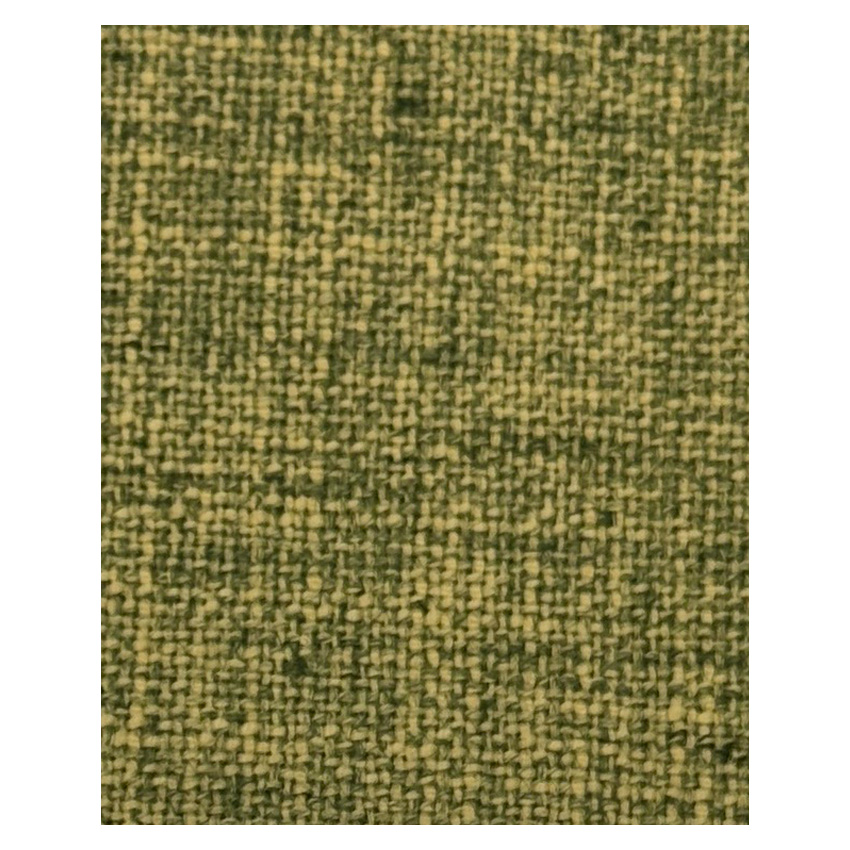 Linen look fabric Wasabi with bright green tone and soft matte texture