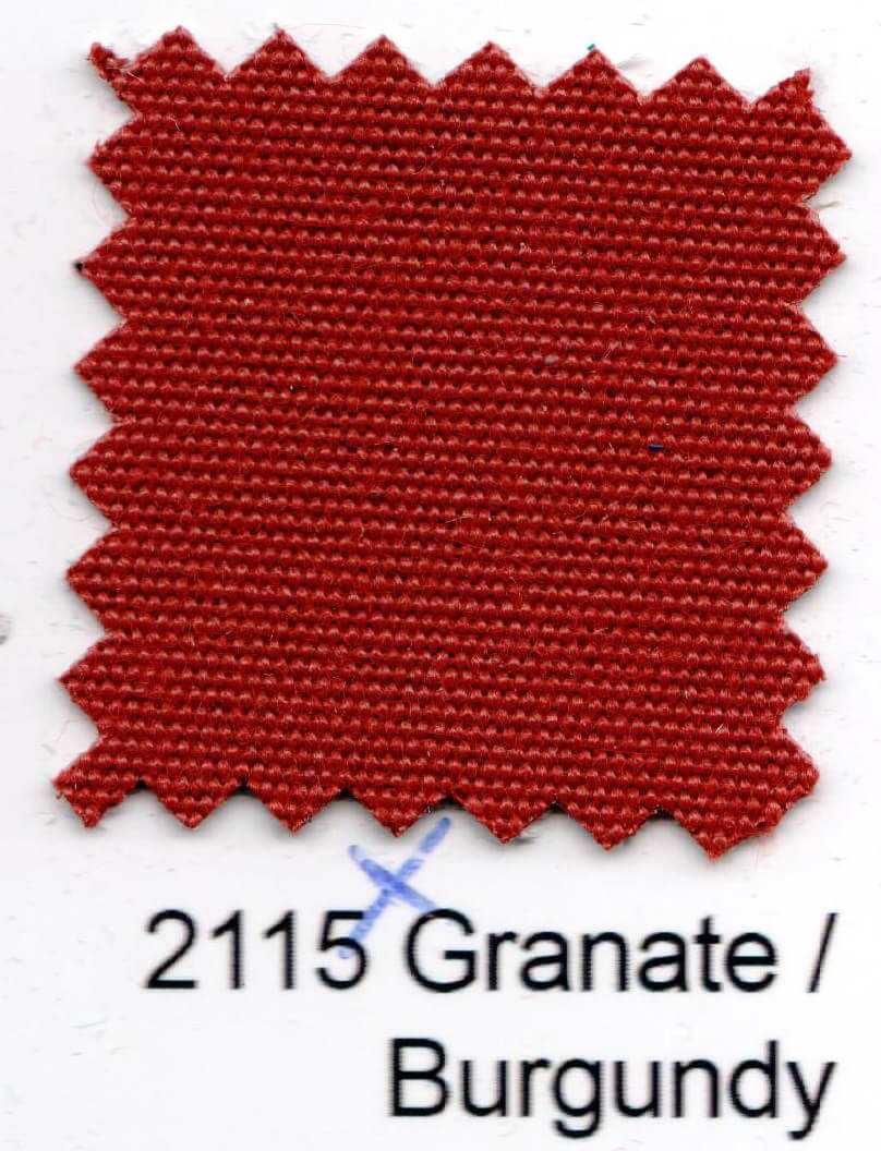 Burgundy Fabric Sundown Outdoor 2115
