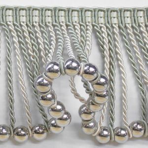 Trim Beaded Design 27 Green Gray
