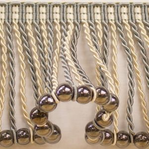 Trim Beaded Design 27 Beige Gray