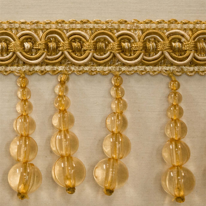 Trim Beaded Design 3 Gold