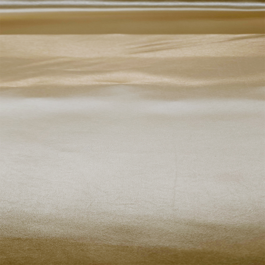 Satin Fabric Green Beige
