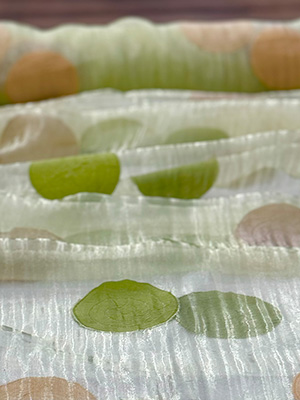 Poco Dot Fabric Green.