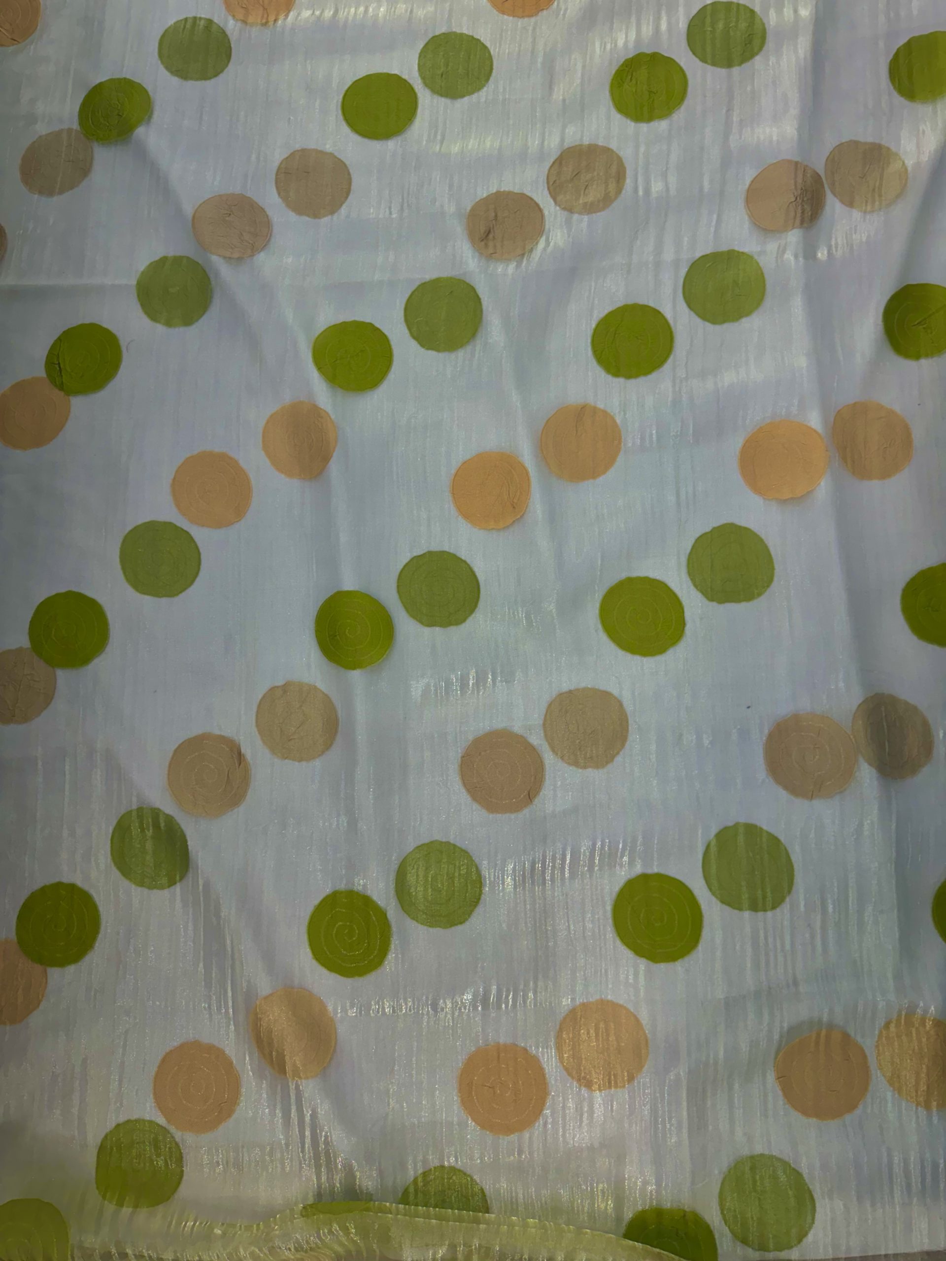 Poco Dot Green Fabric.