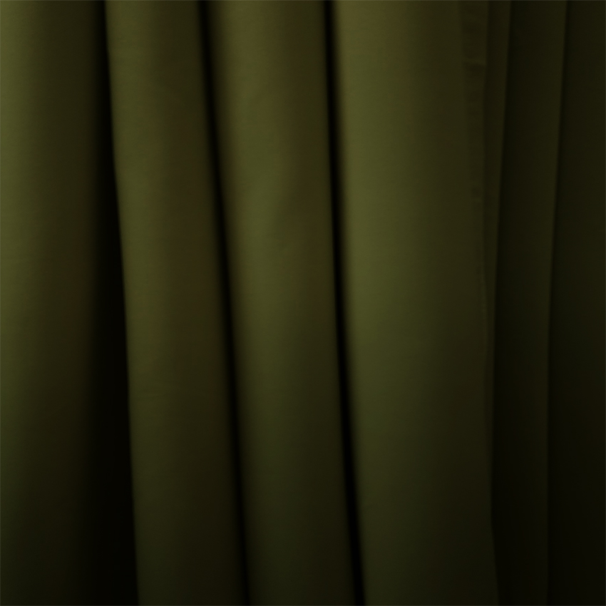 Blackout woven fabric Green