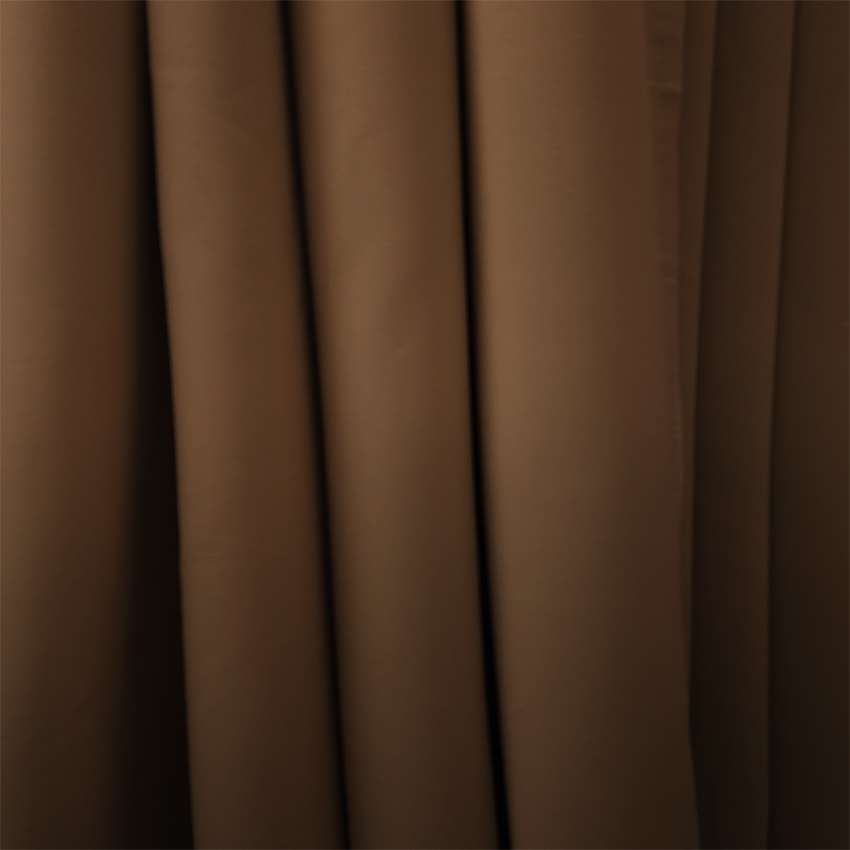 Blackout woven fabric Brown color