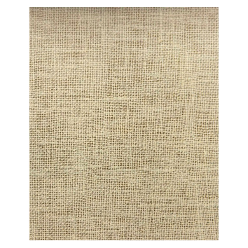 Pam linen fabric Mist with pale grey tone and natural breathable weave
