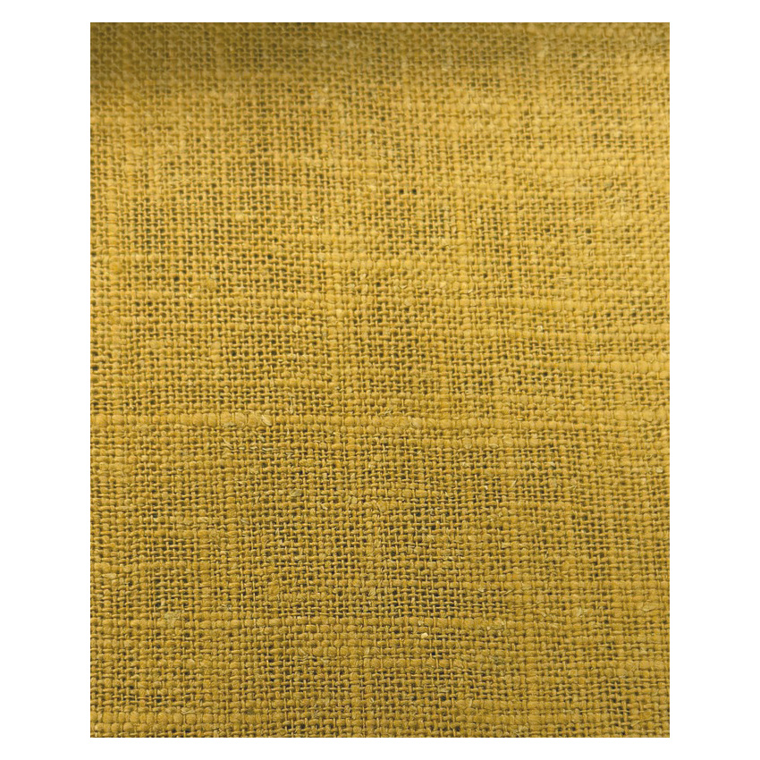 Pam linen fabric Palm with leafy green tone and breathable linen texture