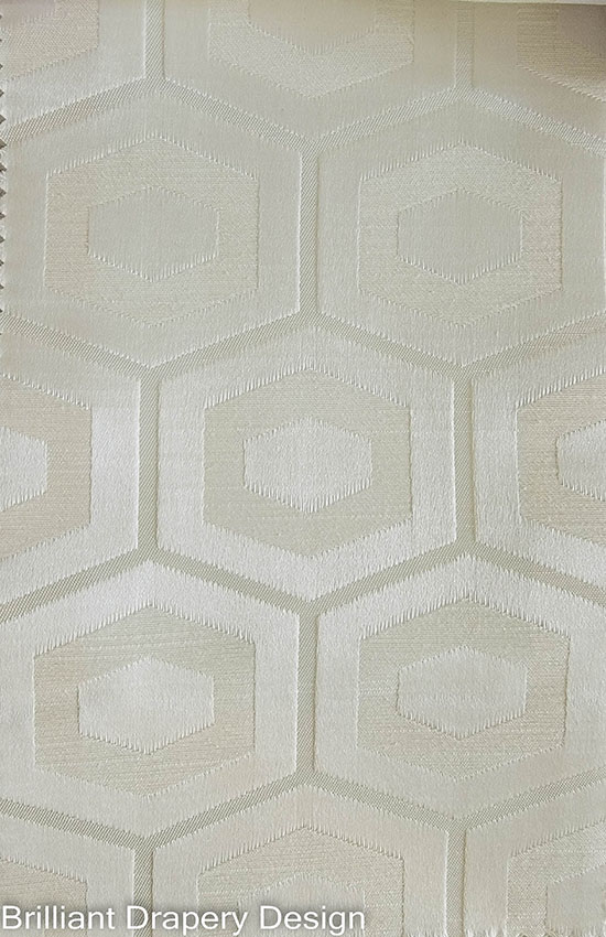 Geometric Jacquard Fabric
