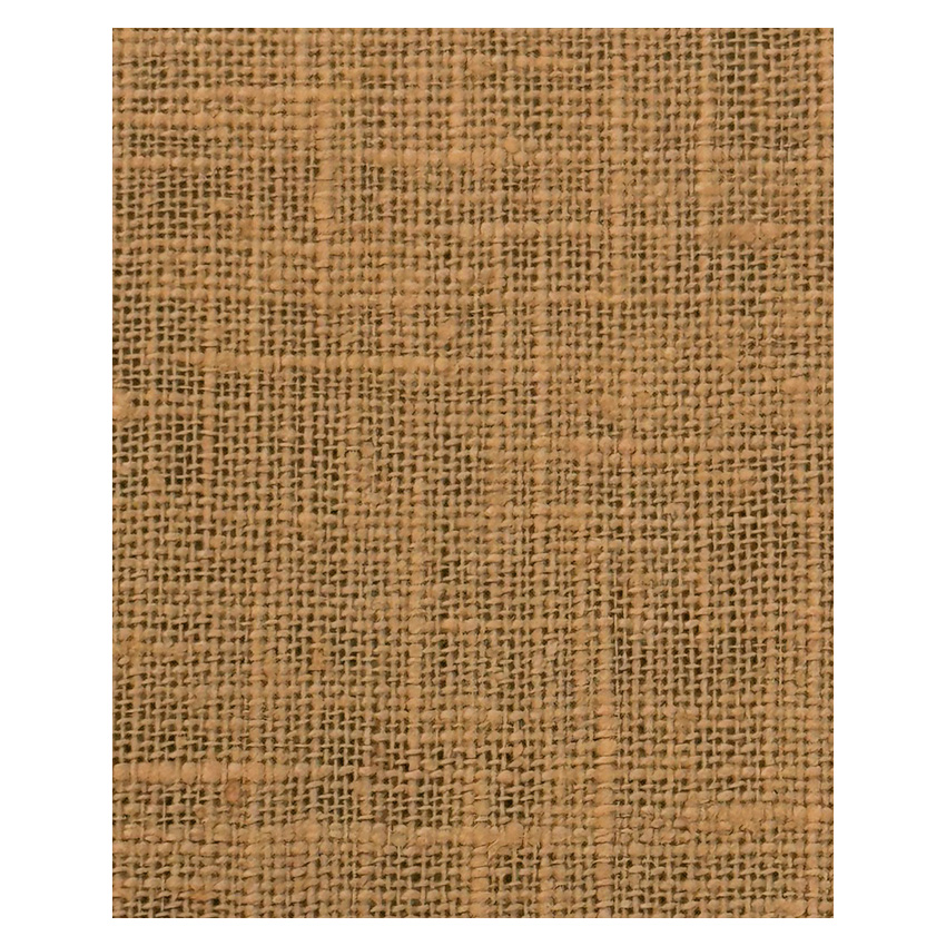 Pam linen fabric Rattan with warm neutral tone and soft 100% linen weave