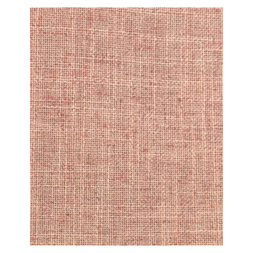 Linen look fabric Rosequartz-33 with soft blush tone and airy drape