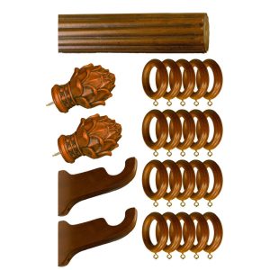 wood pole Teak