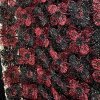 Red Black Fabric Clover