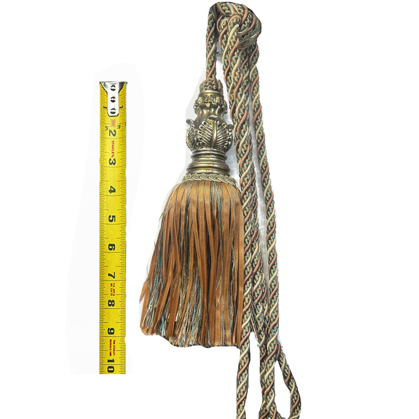 Orange tassel 9 inch