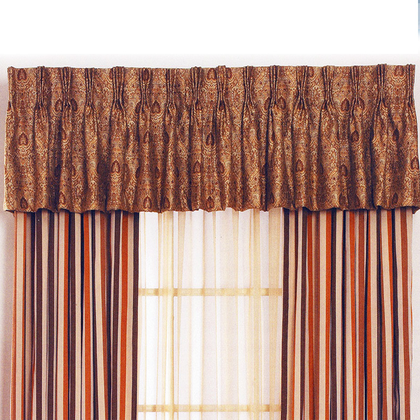 pleated valance