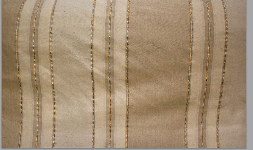 Silk Strip Green Beige